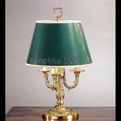 Настільна лампа Nervilamp C04/3 GREEN SHADE, Зелений, Зелений