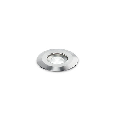 Світильник, що вбудовується Ideal Lux PARK LED PT1 4.8W 60°, Сталь, Сталь, Сталевий, Стальний