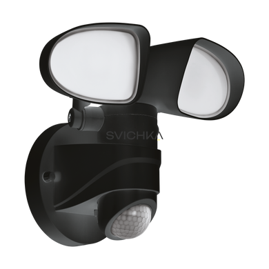 Вуличний світильник із датчиком руху Eglo PAGINO 98176, Чорний, Чорний