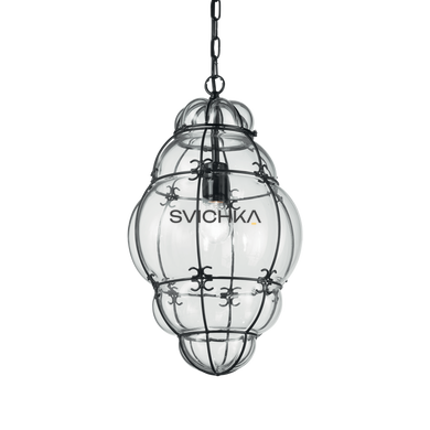 Подвесной светильник Ideal Lux ANFORA SP1 BIG Чёрный 131795