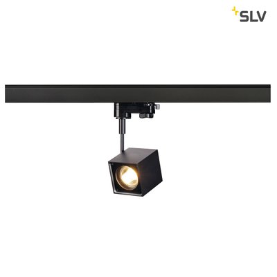 Світильник для шинної системи SLV ALTRA 152320, Чорний, Чорний, Сріблястий, Сріблястий, Чорний