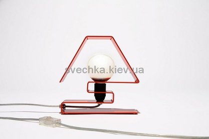 Настільна лампа Zava Icon x 3002, Червоний, Червоний