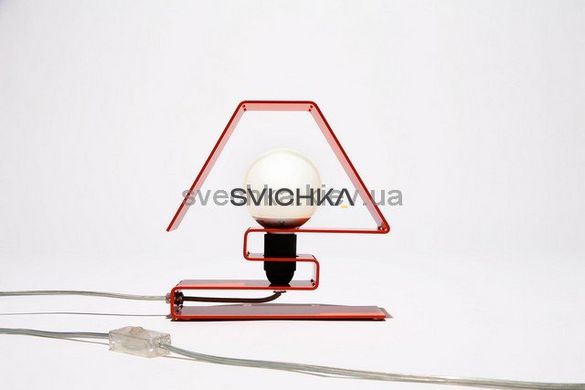 Настільна лампа Zava Icon x 3002, Червоний, Червоний