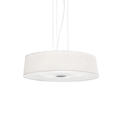Підвісний світильник Ideal Lux Hilton SP4 075501, Білий, Білий, Хром, Білий