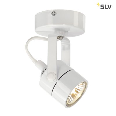 Настінно-стельовий світильник SLV 132021 SPOT, Білий, Білий, Білий, Білий