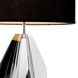 Настільна лампа Eichholtz Table Lamp Setai 110529, Никель;Черный, Чорний, Нікель