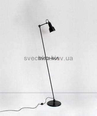 Торшер Lampe Gras 230-Bl-Sat, Черный;Коричневый, Чорний, Коричневий