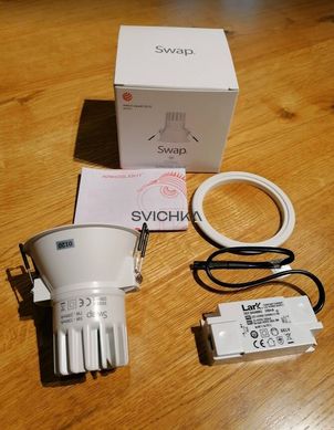 Точковий світильник Arkos Light SWAP M A2122211W, Білий, Білий