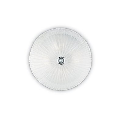 Настінний світильник Ideal Lux Shell 008608, Хром, Білий