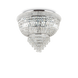 Стельовий світильник Ideal Lux DUBAI PL6, Хром;Латунь;Прозрачный, Прозорий, Хром, Латунь, Хром, Прозорий
