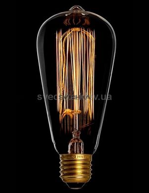 Лампа розжарювання декоративна Edison E27 ST64