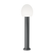 Вуличний світильник Ideal Lux 147260, Чорний, Чорний, Антрацит, Білий