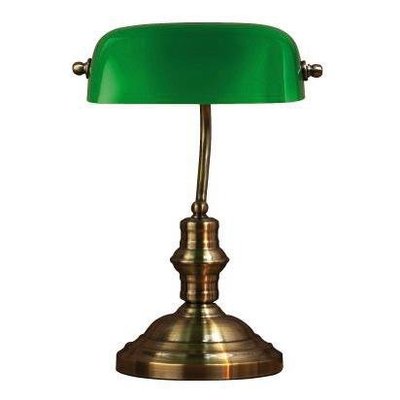 Настільна лампа Markslojd Bankers 105931, Зелений, Зелений